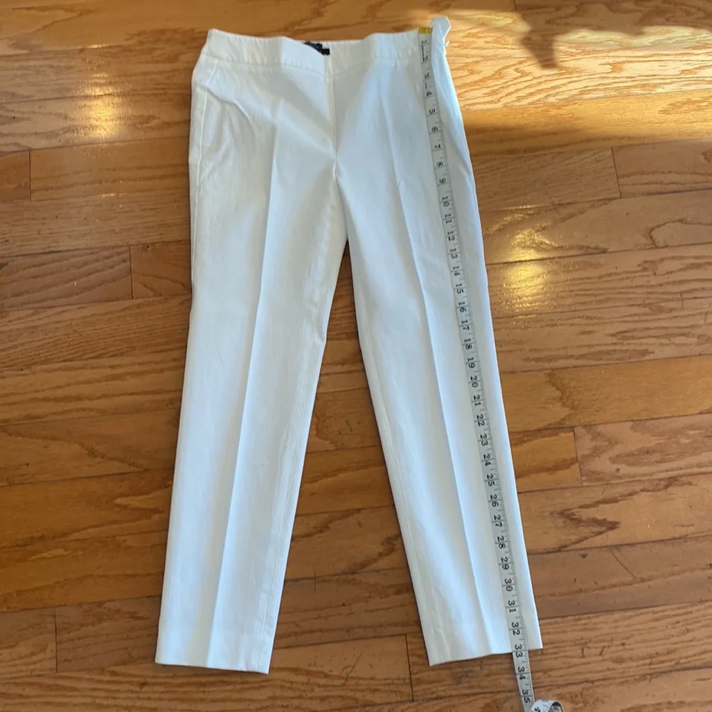Talbots white pants size 0p - Picture 5 of 8